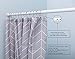 ALLZONE Heavy Duty Tension Shower Curtain Rod 28-42 Inches for Bathroom, Window, Non-Slip, Adjustable with Strong Spring Pole for Closet, Doorway, No Rust, No Drilling, White