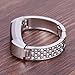 bayite Metal Bands Compatible with Fitbit Alta and Alta HR, Jewelry Bangle Adjustable Bracelet with Rhinestone?(Silver, 5.5