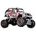 Kid Galaxy 10318 RTR 1/10 Scale 2.4 Ghz/20V Rechargeable Rock Crawler All Terrain Off-Road Remote Control Car, 21 x 11 x 11, Red