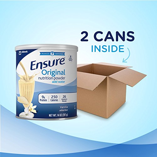 Ensure Original Nutrition Shake Powder With 9 Grams Of Protein, Meal Replacement Shakes, Vanilla