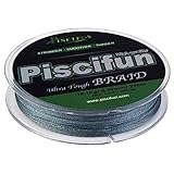 Piscifun High Performance Braided Fishing Line 300yards 547yards 12lb-80lb Test Super Strong PE Fishing Line