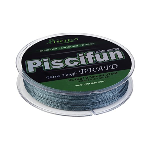 Piscifun-High-Performance-Braided-Fishing-Line-300yards-547yards-12lb-80lb-Test-Super-Strong-PE-Fishing-Line
