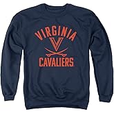University of Virginia Official One Color Uva Cavaliers Logo Unisex Adult Crewneck Sweatshirt