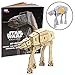 Star Wars: Rogue One Imperial Walker Book and 3D Wood Model Figure Kit - Build, Paint and Collect Your Own Wooden Movie Toy Model - for Kids and Adults, 12+ - 4.75