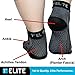 1st Elite X-Sleeves- Compression Socks Men Women - Highest Compression for Serious Foot Pain (32-44mmhg) Plantar Fasciitis Arch Support + Foot Brace (2 Compression Sleeves)