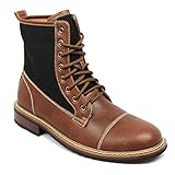 New Men's Polar Fox Cap Toe Modern Lace up High Top Boots 808565
