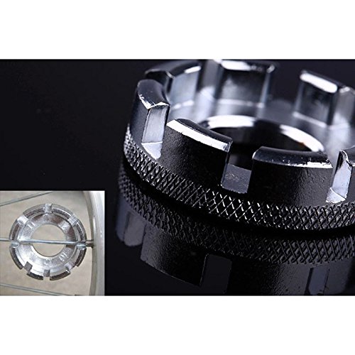 Liraly Bicycle 8 Way Spoke Nipple Key Bike Cycling Wheel Rim Spanner Wrench Repair Tool
