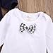 Baby Boys 2pcs Gentleman Bodysuit Bowtie Romper Overalls Newborn Clothes (0-3M, Gentleman)