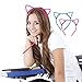 Exacoo 10 Pack Cat Ear Headband Hair Hoop Hair Band Makeup Headwear Fashion Headbands For Daily and Party, 10 Colors