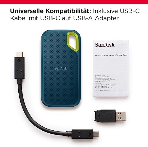 Extreme Portable SSD 2 TB - bis zu 1.050 MB/s Lesen - Monterey