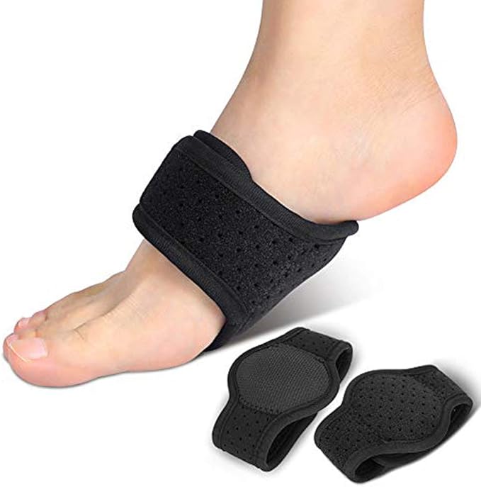 Arch Support Brace, Plantar Fasciitis Orthotic Sleeve with Adjustable