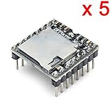 DAOKI 5 PCS U Disk Mini MP3 DFPlayer Player Module