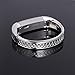 bayite Jewelry Bangle For Fitbit Alta, Unadjustable One-size, Silver 5.5