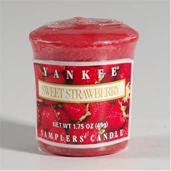 Amazon.com: Yankee Sweet Strawberry Wrapped Votive: Home Improvement