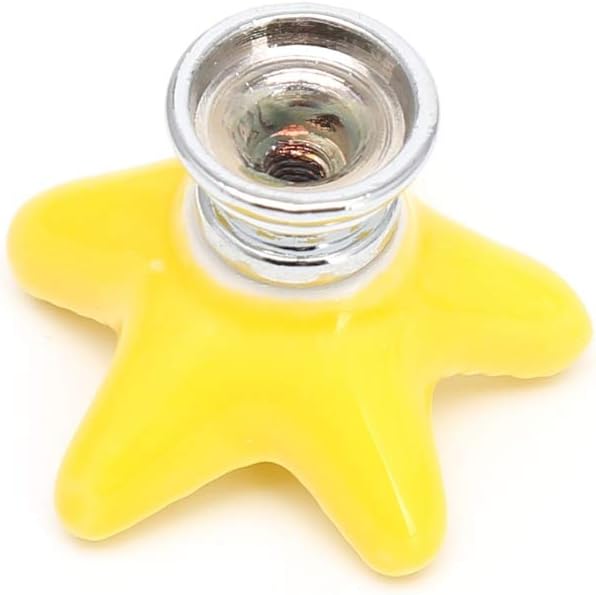 Amarillo Perilla del gabinete Aparador Muebles de cajón Mini Cocina