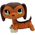 SRJLPS Brown Savannah Savvy Dachshund Dog #675 Mini Pet Toys Animal Figures