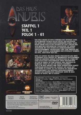 Amazon Com Das Haus Anubis Staffel 1 Teil 1 Movies Tv