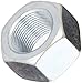 Small Parts Steel Hex Nut, Zinc Plated Finish, Grade 5, ASME B18.2.2, 1