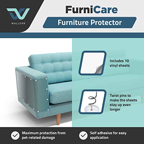 Set of 10 FurniCare Couch Protector Guard Furniture from Dog and Cat