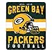 Northwest NFL Green Bay Packers Unisex-Adult Fleece Throw Blanket, 50