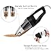 Car Vacuum Cleaner High Power Handheld Wet Dry Stronger Suction Portable Auto Vacuum Cleaner DC 12V 4000PA 16.4FT(5M) Power Cord - Metal Fans -HEPA Filters-Carrying Bag (Black)