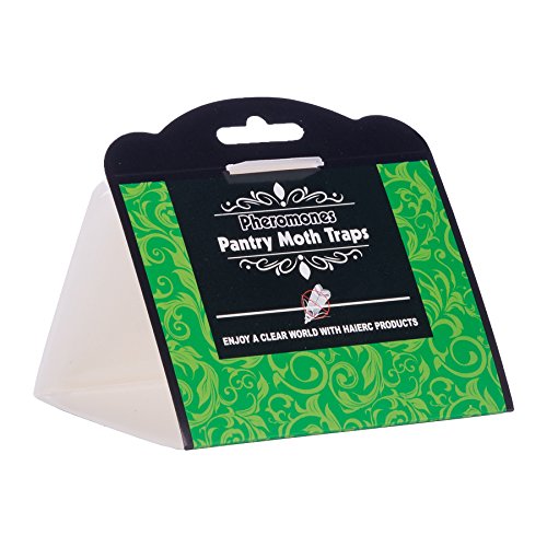 CO-Z 12PCS Pantry Moth Traps with Pheromone Attractant, Non-toxic, No Insecticide, Odorless - Thumbnail 3