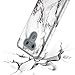 Rosebono for LG G6 Case, Hybrid Dual Layer Shockproof Hard Cover Graphic Fashion Cute Colorful Silicone Skin Case for LG G6 - White Marble