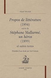 Propos de littérature