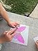 Shoneline Good Chalk Stencils for Kids Large Stencils Flower Stencil Set Chalk Figures Large Opening And Durable Plastic Sidewalk Chalk Stencil For Outside And Inside Art Creations (Clear Garden)