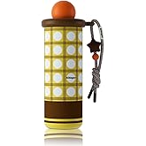 Sidagar 18 oz Tumbler with Straw, Insulated Stainless Steel Mug,Ceramic Water Bottle,Leak Proof Cup with Lid, Travel Coffee Cup for Women, BPA Free,Yellow