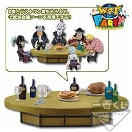 Amazon ワンピース ラストワン賞 聖地マリージョア 七武海会議テーブルセット アニメ 萌えグッズ 通販