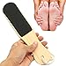 Grosun 3 Packs Wooden Double Sided Foot Rasp File Callus Dead Skin Remover Pedicure Scrubber Tool