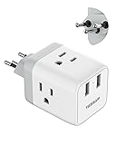 TESSAN Switzerland Plug Adapter, Swiss Travel Power