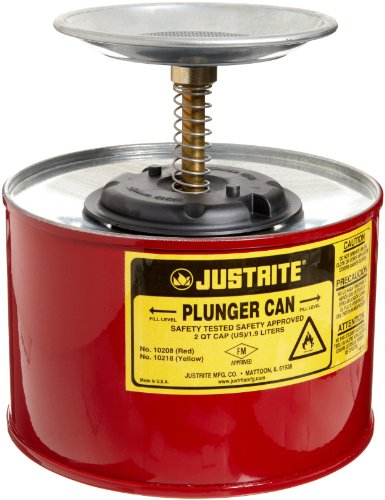 Justrite 10208 2 Quart, 7.25