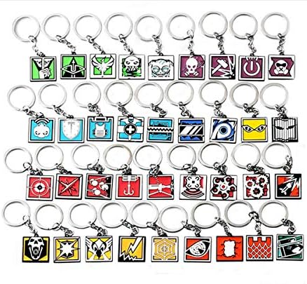 Key Chain Pendant Rainbow Six Rainbow Six Rainbow Six Accessories Novelty Design Jewellery Premium