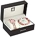 Anne Klein Women's AK/2836SUNS Rose Gold-Tone Bracelet Watch and Sunstone Beaded Bracelet