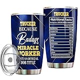 MONIZILUCKY Trucker Tumbler Stainless Steel 20oz