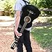 Left Handed Wood Guitar with Case and Accessories for Boys Girls Teens Beginner 38