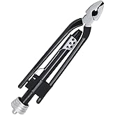 6 Inch Reversible Wire Twister Pliers, Aircraft Wire Twisting Tool for Untwist Tool can Grip, Twist, and Cut Stainless Steel 