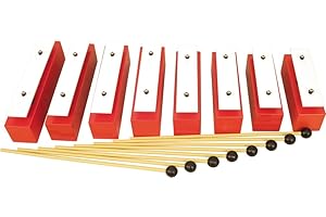 Rhythm Band 8 Note Diatonic Wooden Resonator Bell Set