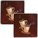 Hallmark Range Kleen Hot Pads, HP77AS, Coffee, Set of 2