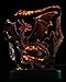 Engraved Lead Crystal - Western Dragon.