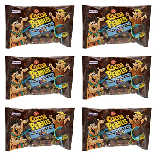 Frankford Cocoa Pebbles Cereal N Milk Chocolate Eggs Easter Candy 10