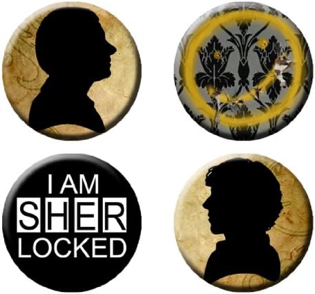 Geek Details Sherlock Refrigerator Magnet Mini Set