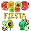Amazon.com: 19 PCs Cinco De Mayo Fiesta Foil Balloons with 24” Large ...