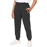 bebe Girls Sweatpants with Pockets, French Terry Joggers Loungewear, Sweat Pants for Girls