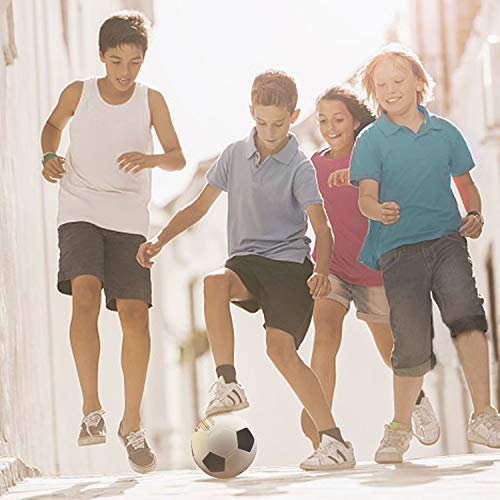 Kenon Printed Soccer Ball/Football Toy to Your Grandson - Anniversary Birthday Wedding Graduation Gifts - Perfect for Outdoor & Indoor Match or Game (for Grandson)