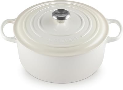 Le Creuset Signature Enamelled Cast Iron Round Casserole 28 cm Meringue