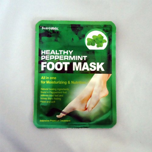 Healthy Peppermint FOOT MASK Intensive Premium Treatment "Pack of 3