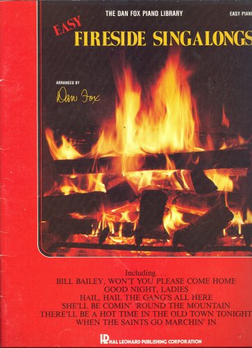 Easy Fireside Singalongs Easy Piano Vocal Guitar Dan Fox - 
